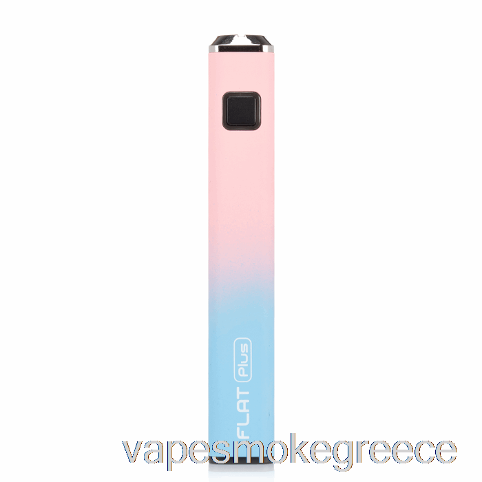 Vape Greece Yocan Flat Plus 900mah μπαταρία μπλε ροζ